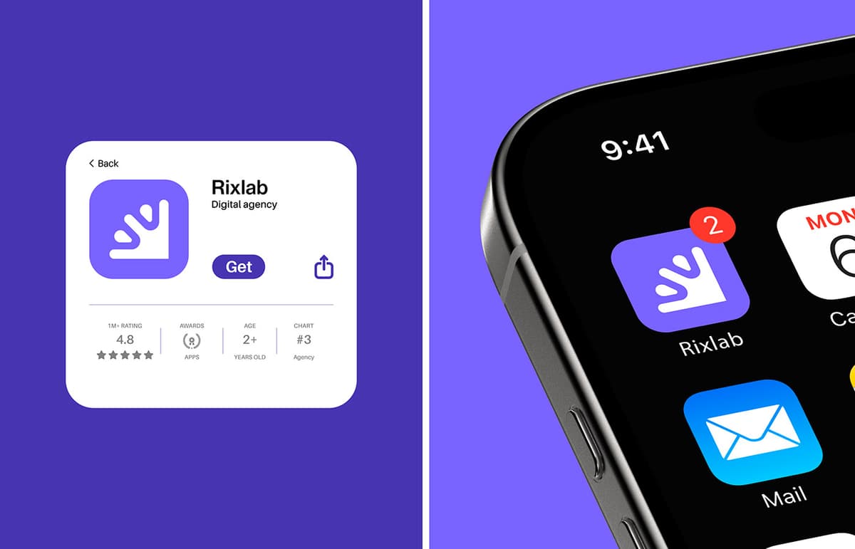 Rixlab app store mockup
