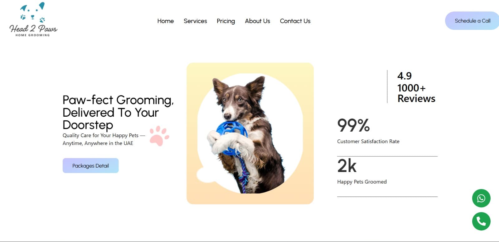 Head 2 Paws Pet Grooming